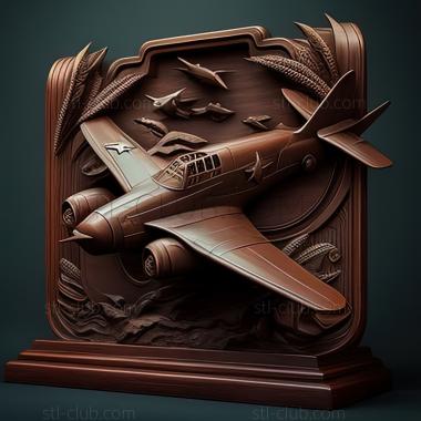 3D модель Ил 2 Штурмовик 1946 игра (STL)